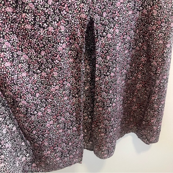 Vintage 90s Ditsy Floral Cottagecore Maxi Dress - Picture 11 of 13